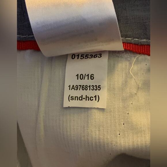 Tommy Hilfiger Women's 5 Inseam Shorts, Size 10, Blue White Stripe - Picture 3 of 9